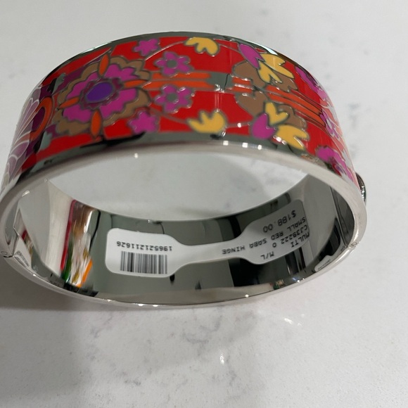 Johnny Was Red Saba Hinged Bracelet - Picture 7 of 9